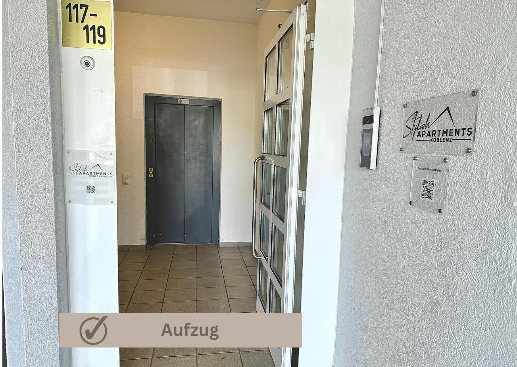 Special Apartment - Stadtnah, Balkon, Parkplatz, E-Ladestation, Gitterbox Fuer Fahrraeder, Fitnessstudio Koblenz  Kültér fotó